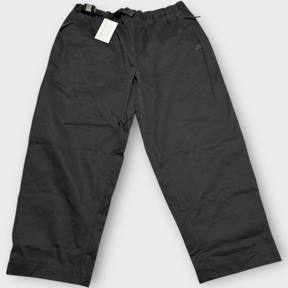 Nike Tech Pack Woven Unlined Black Sneaker Pants Mens size XXL DM5547-010 New